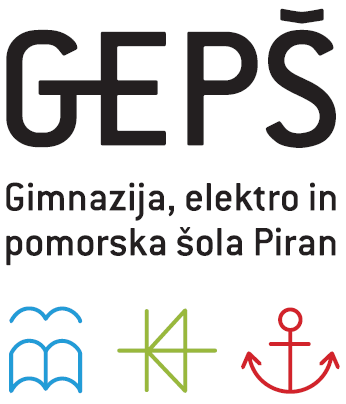 Barvni logo GEPŠ Piran